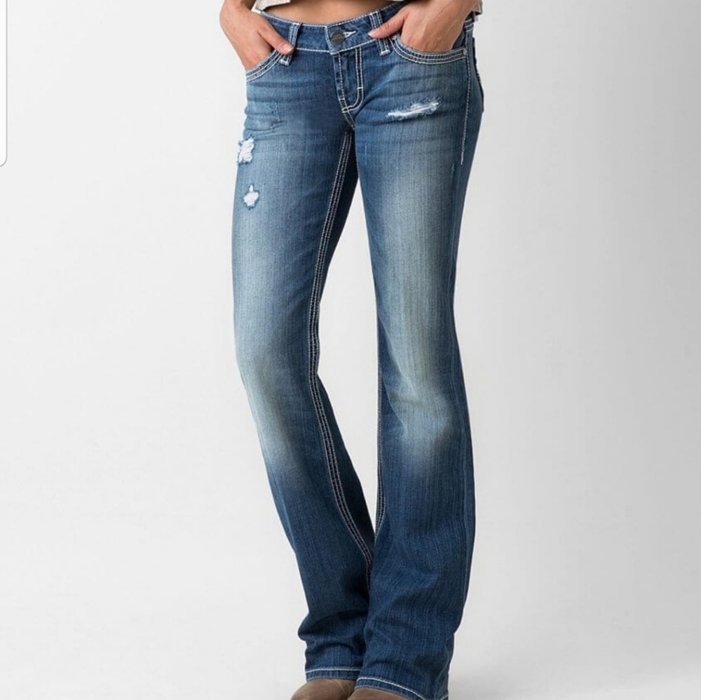 BKE Starlite boot cut jeans